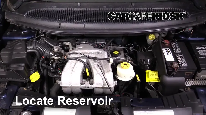 2001 Dodge Caravan SE 2.4L 4 Cyl. Windshield Washer Fluid